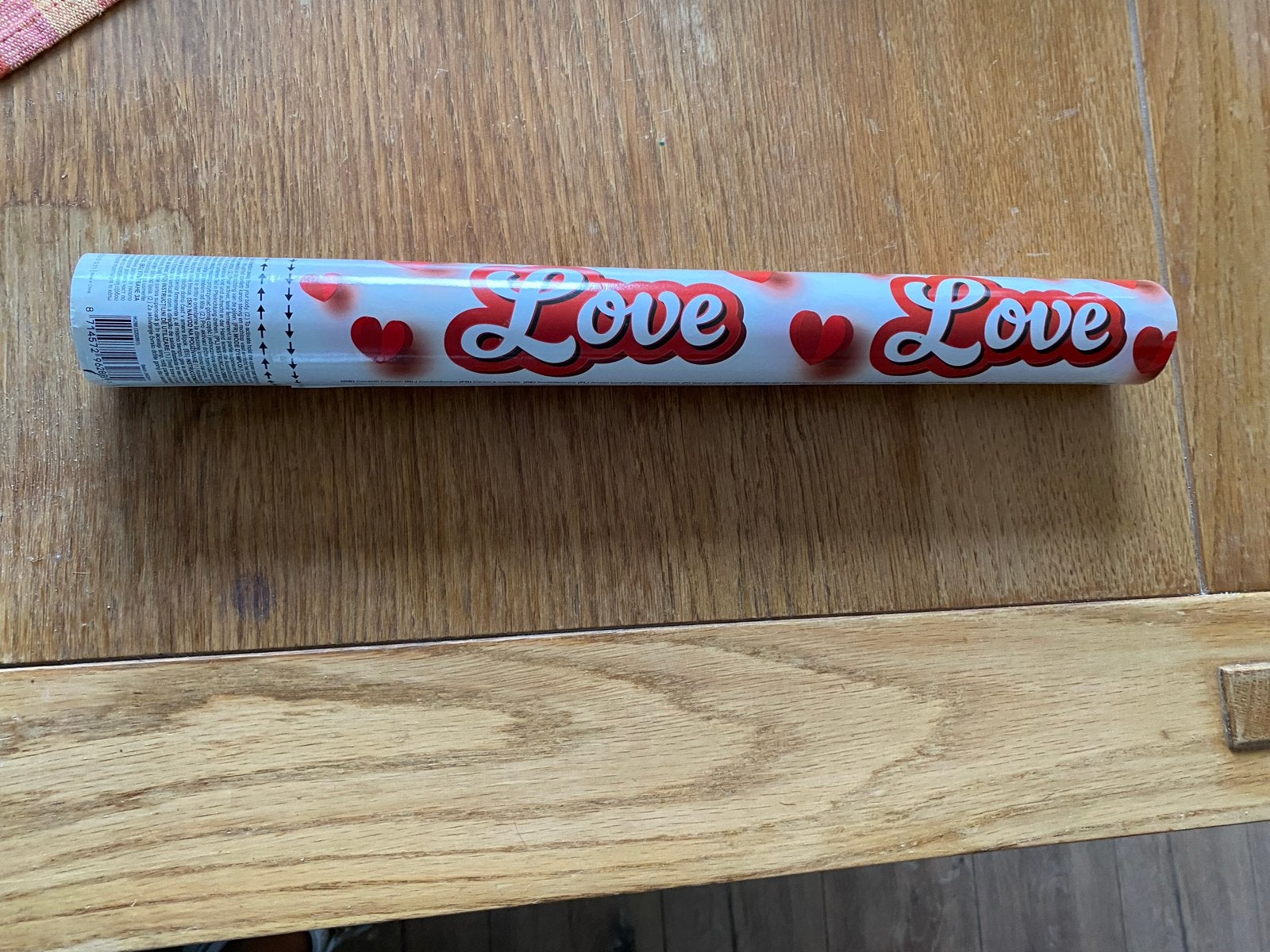 Love Confetti Shooter - Feestelijke Confetti Kanon, Ophalen, Nieuw, Feestartikel, Valentijn of Romantisch