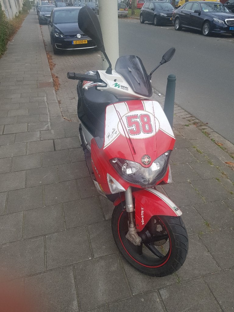 scooter, Fietsen en Brommers, Brommers | Overige merken, Ophalen, Gebruikt, Maximaal 45 km/u, Gilera