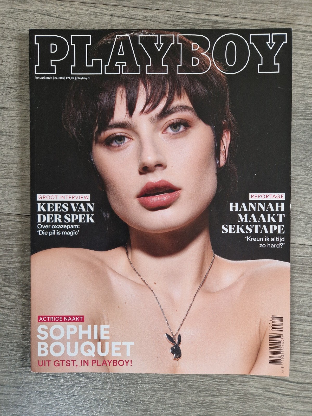 Playboy Magazine Januari 2025 - Sophie Bouquet GTST, Ophalen of Verzenden, Zo goed als nieuw, Overige typen