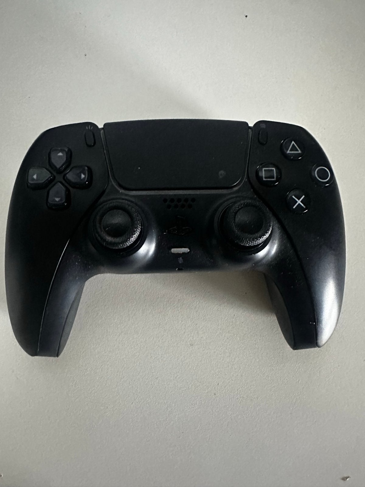 Zwarte PlayStation 5 DualSense Controller, PlayStation 5, Ophalen of Verzenden, Zo goed als nieuw, Controller
