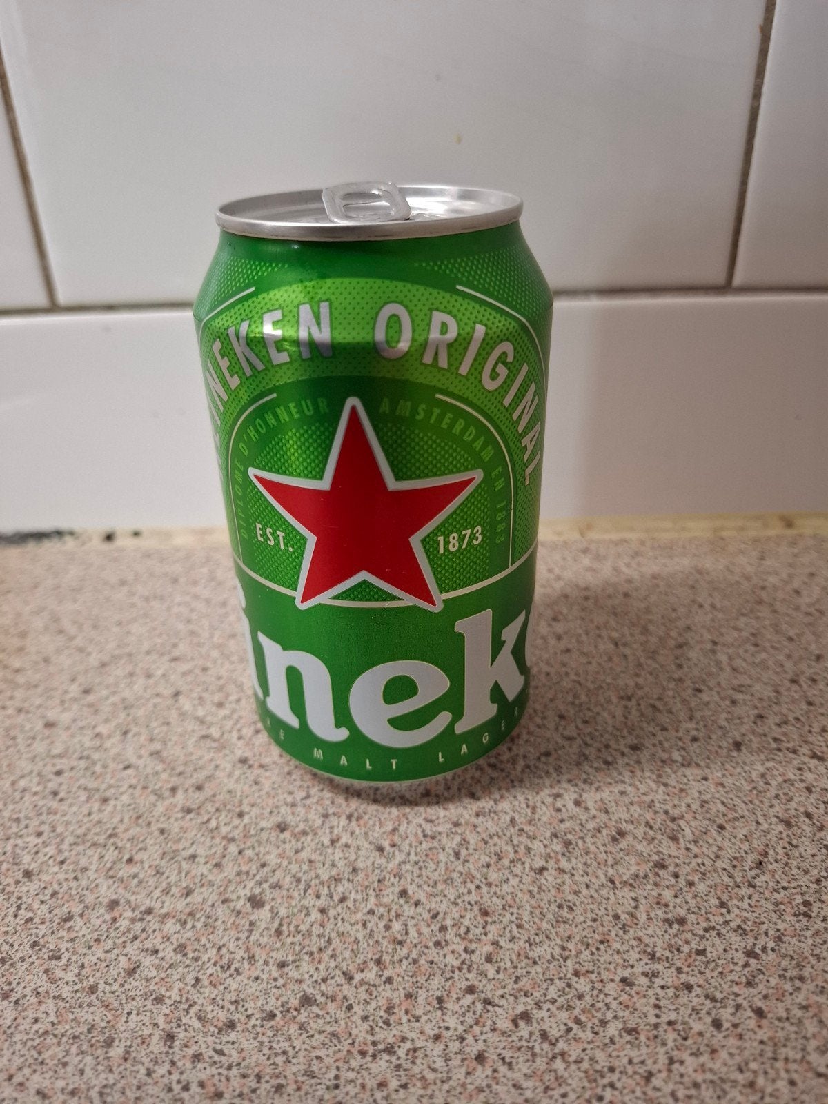 Heineken bierblikje, Verzamelen, Biermerken, Ophalen of Verzenden, Nieuw, Heineken