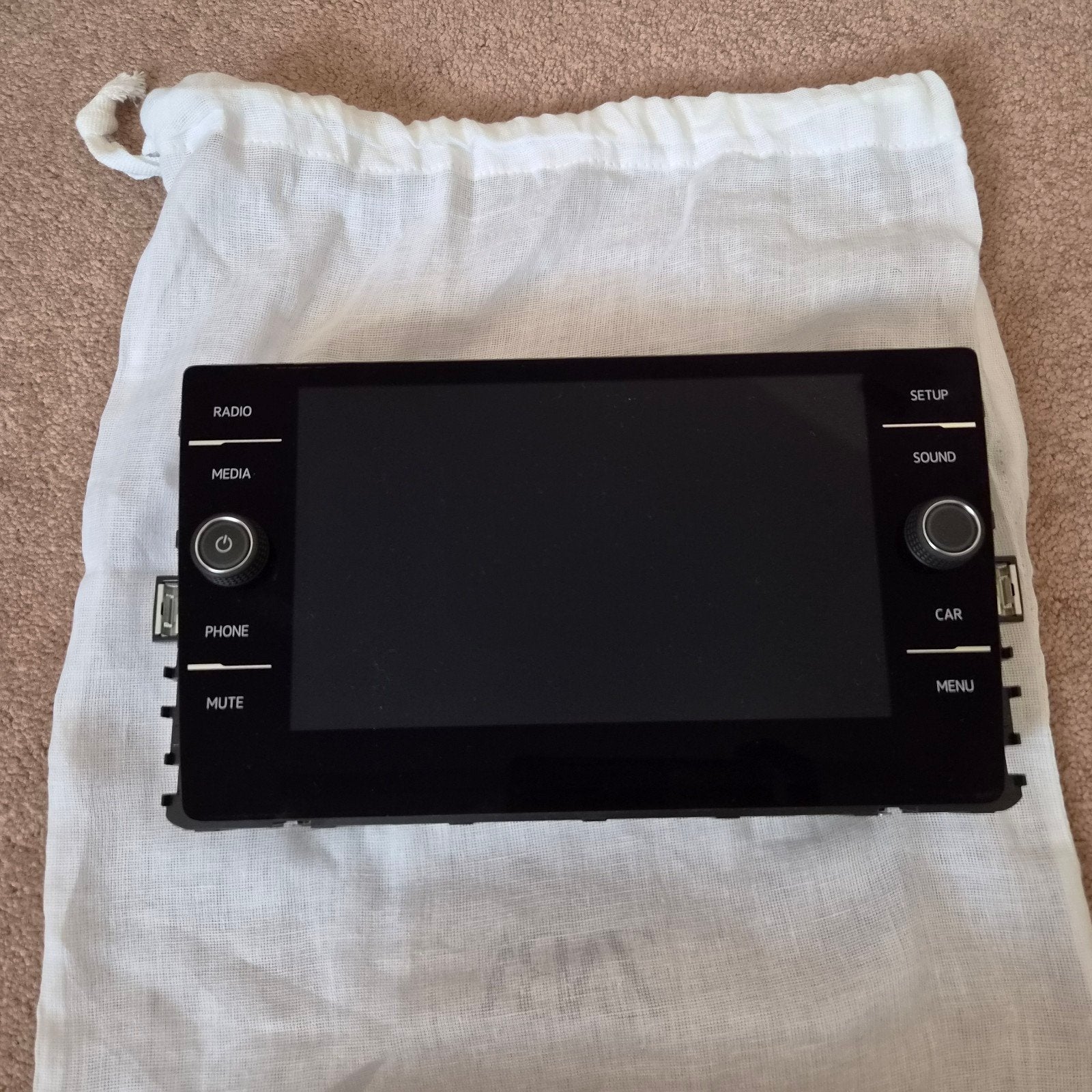 VW Polo AW Infotainmentscherm Display 2G6 919 605, Verzenden, Gebruikt