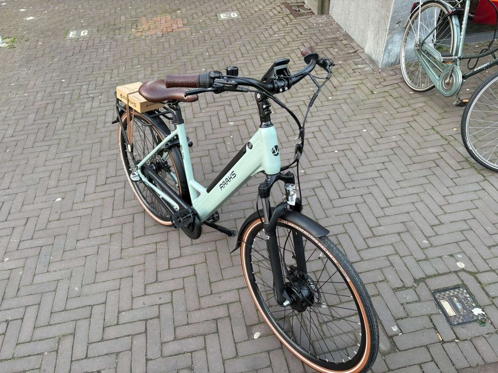 Foto 2 van Fietshokje Hoofddorp: Raaks Belton Mint Groen E-Bike Nieuw!!