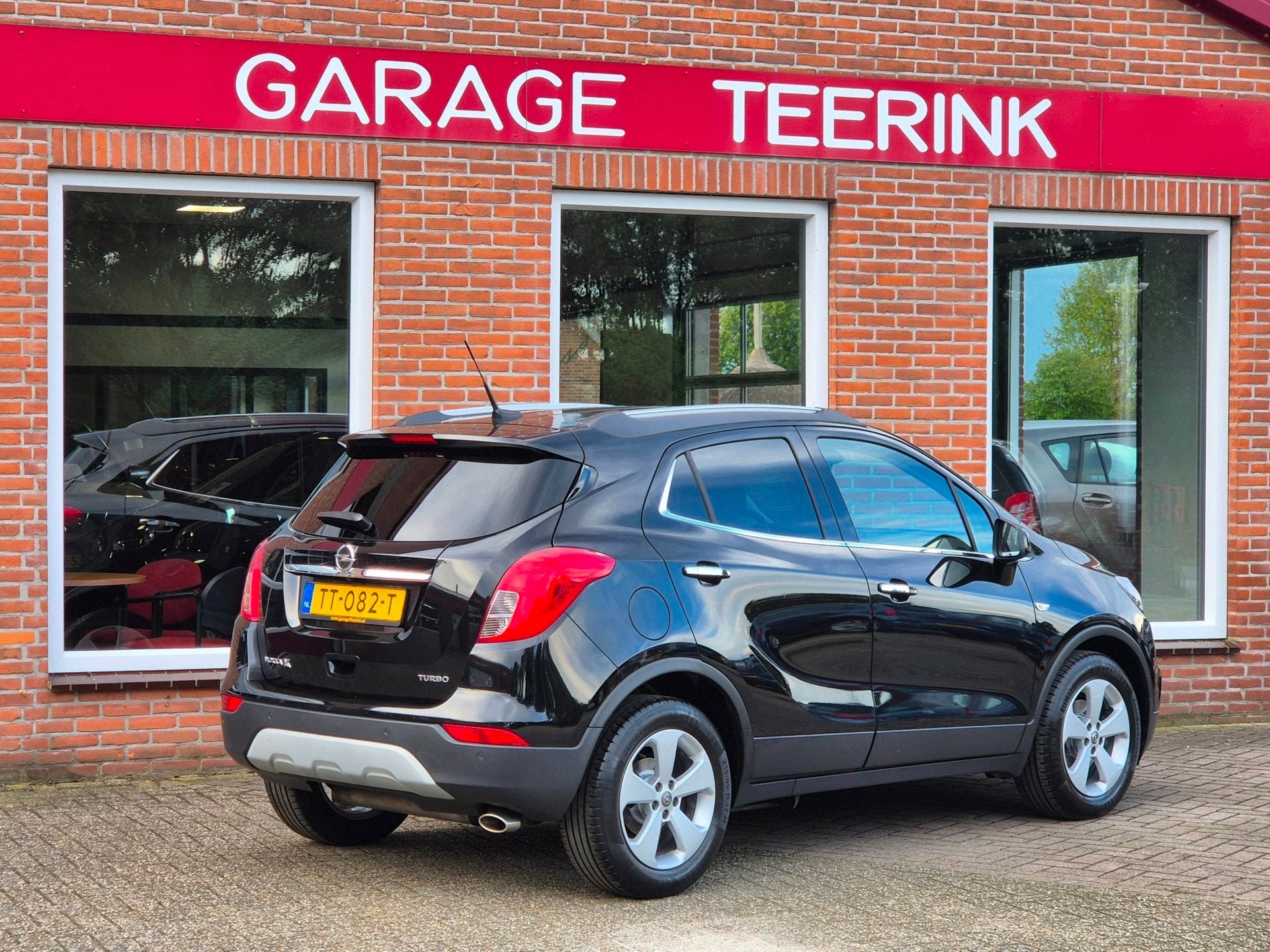 Opel Mokka X 1.4 Turbo Innovation 140PK 5drs clima, cruise,, Auto's, Voorwielaandrijving, Gebruikt, Euro 6, Leder en Stof
