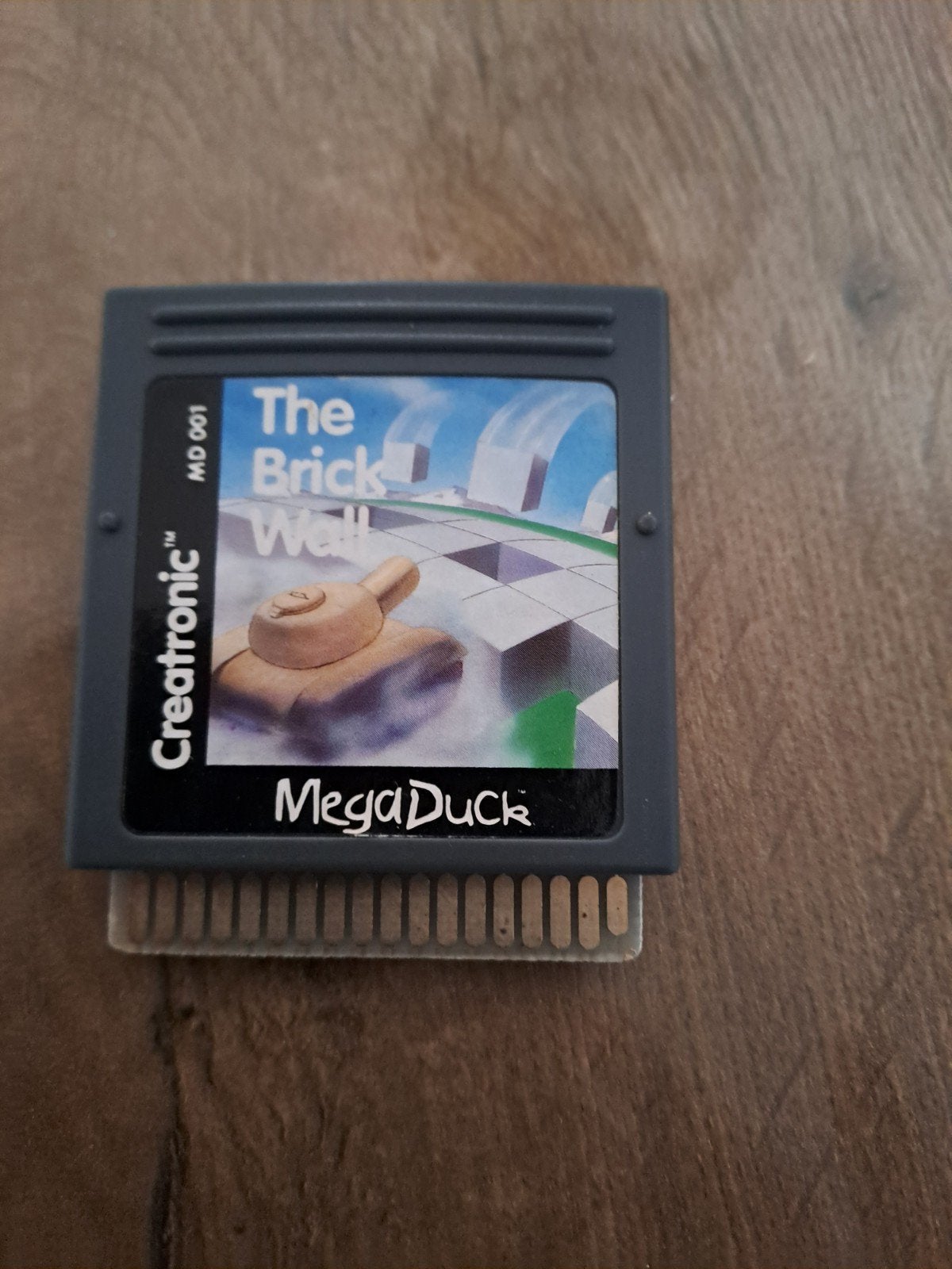 Creatronic MegaDuck: The Brick Wall - Cassette Spel, 1 speler, Ophalen of Verzenden, Vanaf 3 jaar