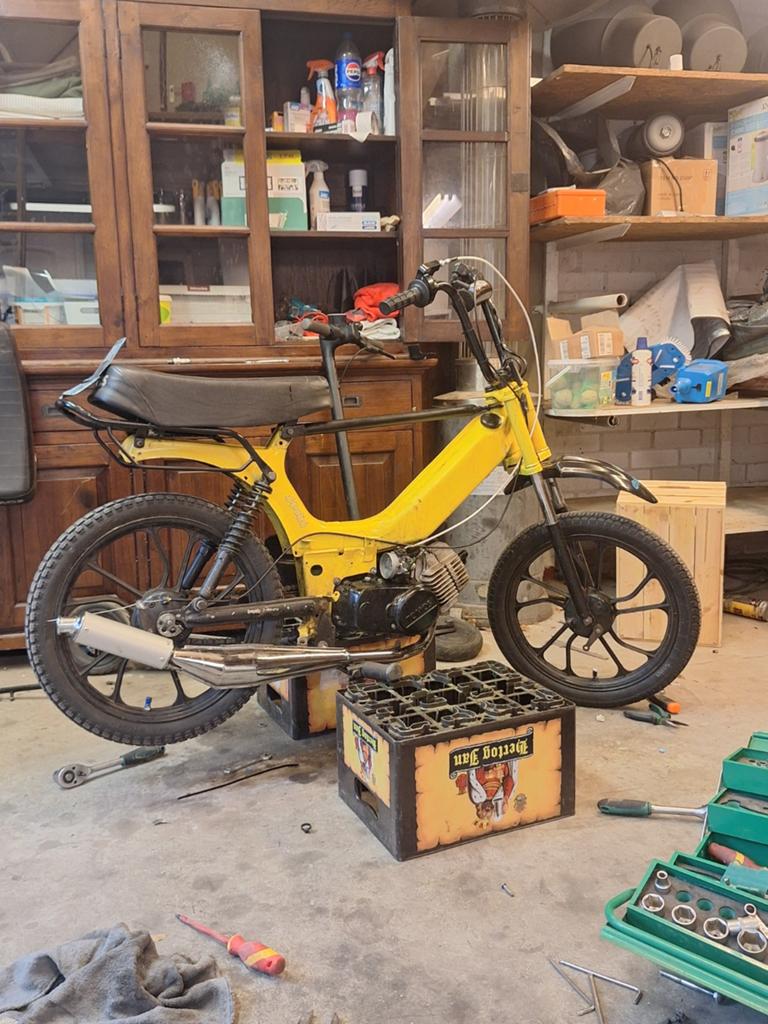 Tomos a35 met wok, Fietsen en Brommers, Brommers | Puch, Zo goed als nieuw, Overige modellen, Ophalen of Verzenden