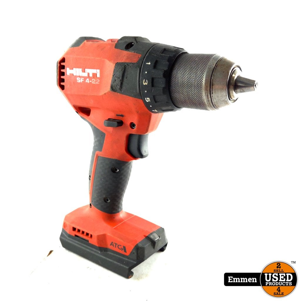 Hilti SF 4-22 Accu Boormachine | In Nette Staat, Hilti, Gebruikt, Support@hilti.com, Hilti Corporation, Feldkircher Strasse 100, 
9494 Schaan
Liechtenstein