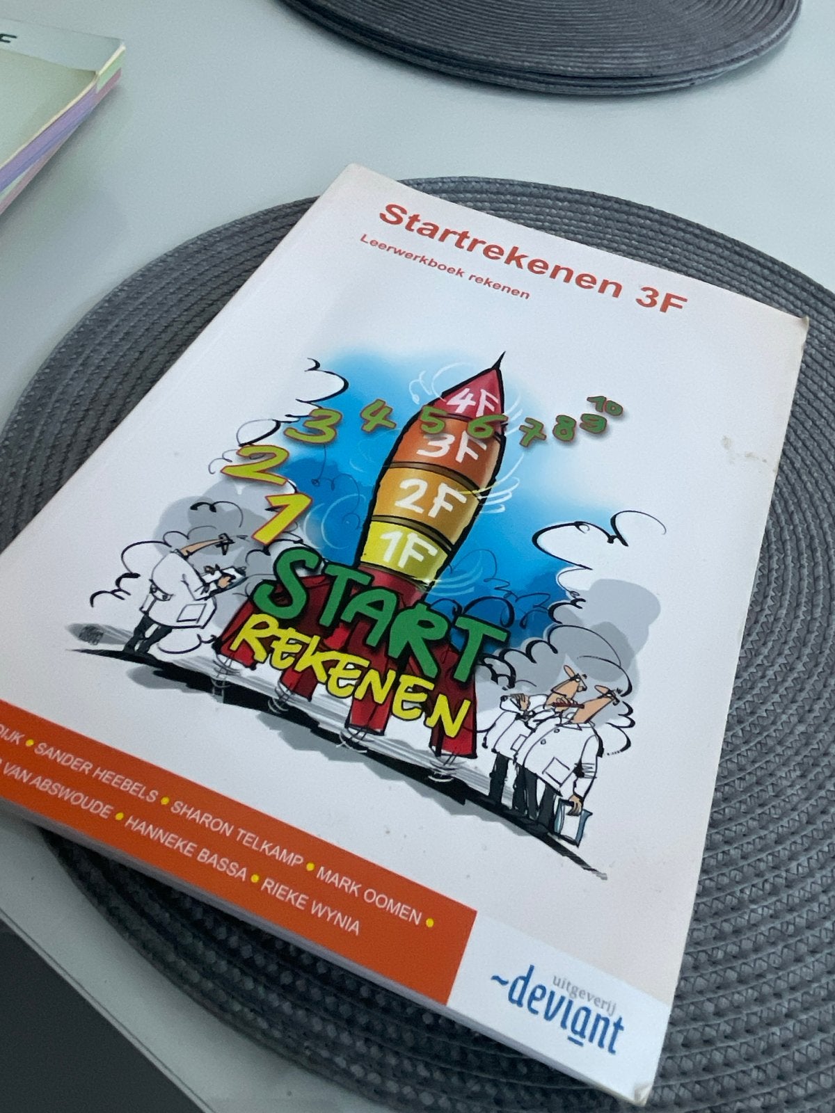 Startrekenen 3F Leerwerkboek rekenen - Uitgeverij Deviant, Boeken, Verzenden, Beta, Zo goed als nieuw, MBO