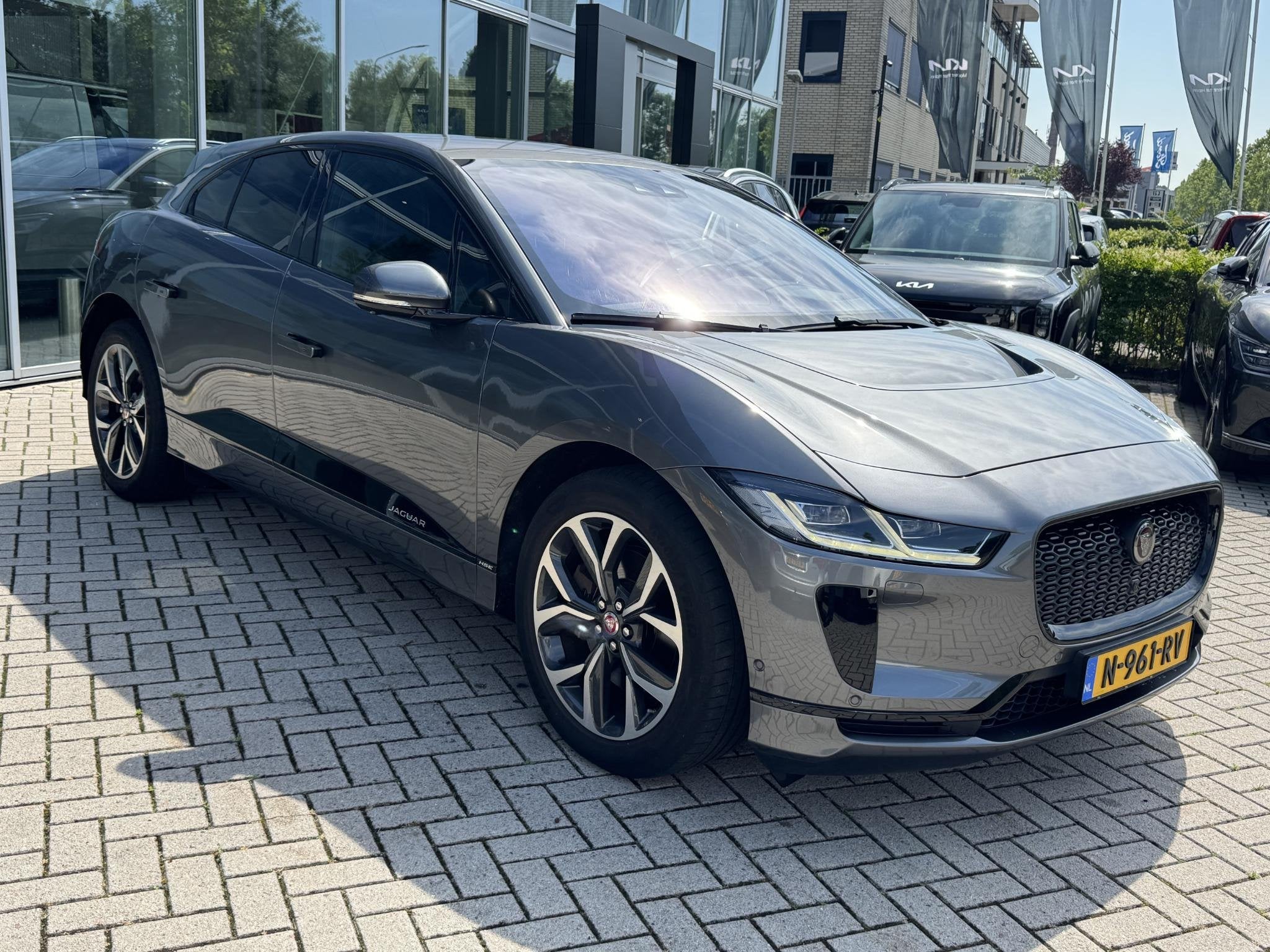 Jaguar I-PACE EV400 HSE 90 kWh Dealer onderhouden!1e eigenaa, Auto's, Jaguar, I-PACE, 90 kWh, Leder, 470 km