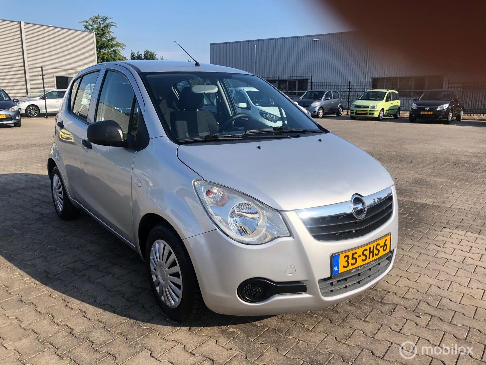 Opel Agila 1.0 5DRS HOOGZIT NED AUTO 57.539 KM N.A.P, Euro 5, Stof, Gebruikt, Origineel Nederlands