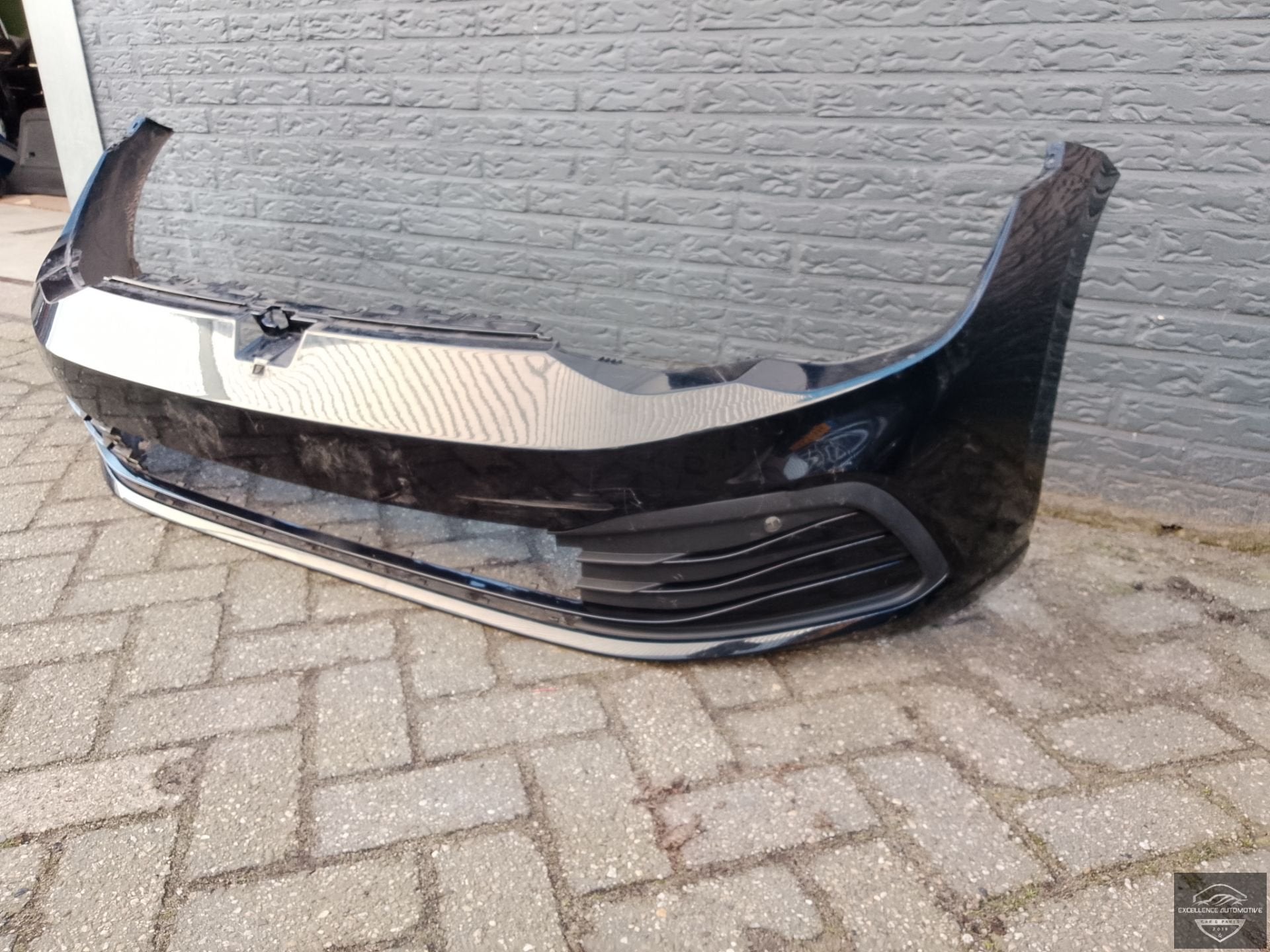 VW Golf 8 5H 2020+ Voorbumper Bumper 4xPDC Origineel!, Gebruikt, Volkswagen, Volkswagen AG, Bumper