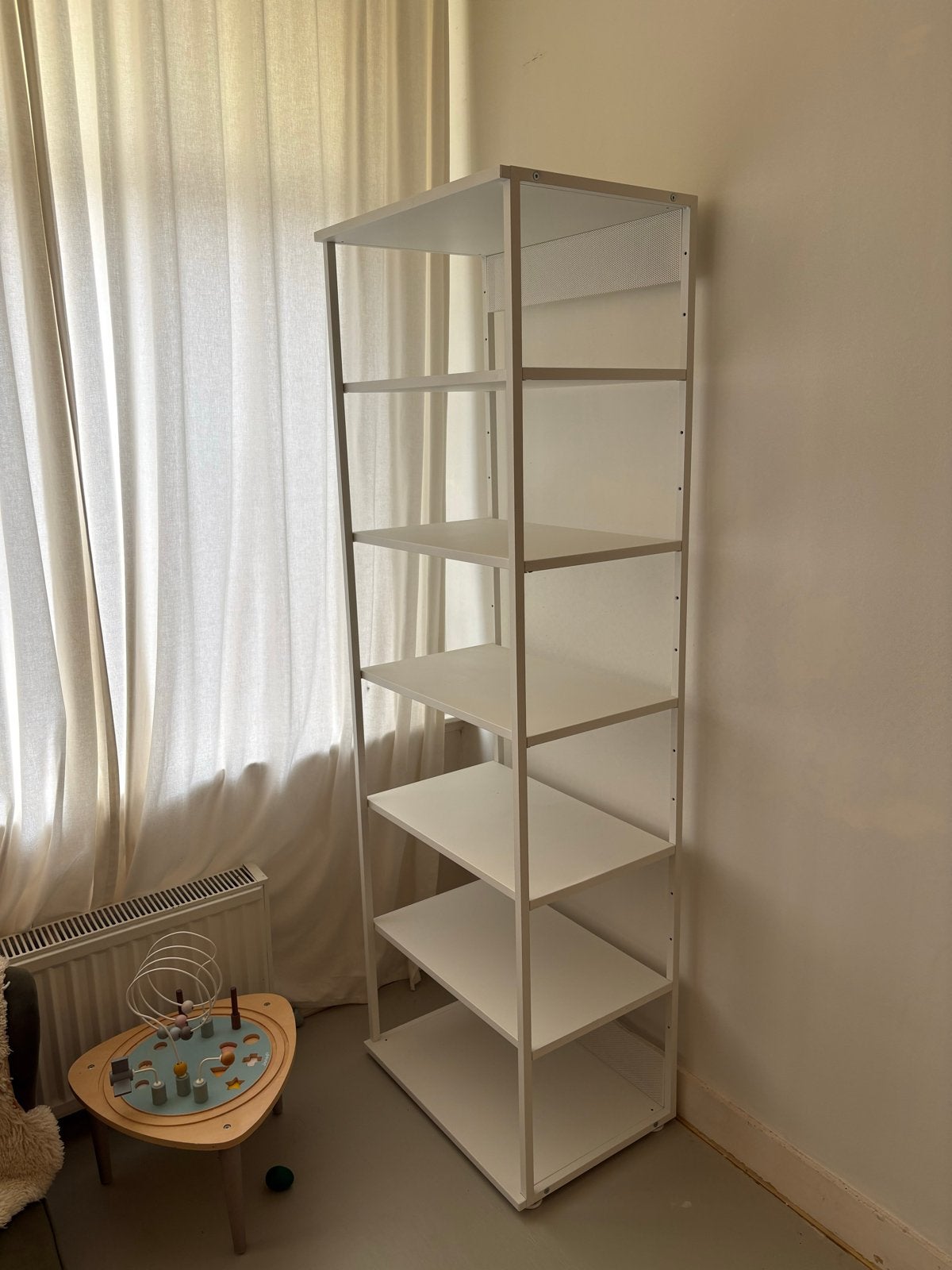 Witte kast ikea platsa, Ophalen, Met plank(en), Gebruikt, 50 tot 100 cm