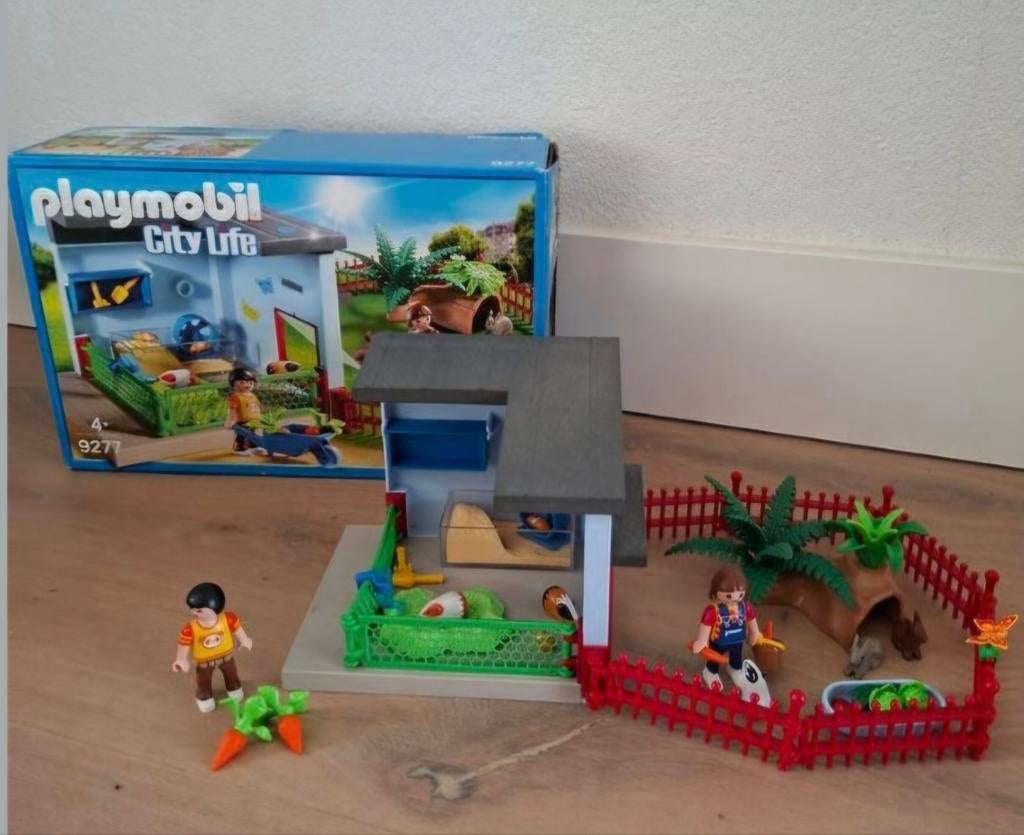 Playmobil knaagdierenverblijf 9277, Ophalen of Verzenden, Gebruikt, Complete set