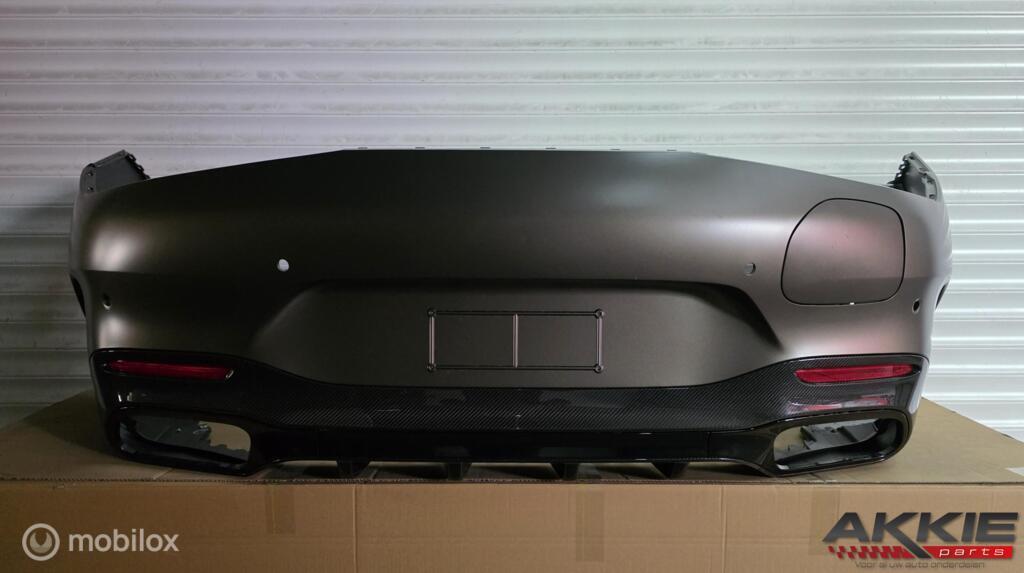 Mercedes SL 63 Bumper ACHTER AMG CARBON W232 A2328805001, Gebruikt, Voor, Ophalen of Verzenden, Bumper
