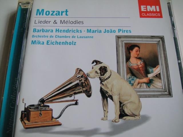 MOZART Lieder & melodies CD HENDRICKS PIRES EMI ENCORE, Ophalen of Verzenden, Classicisme, Zo goed als nieuw, Kamermuziek