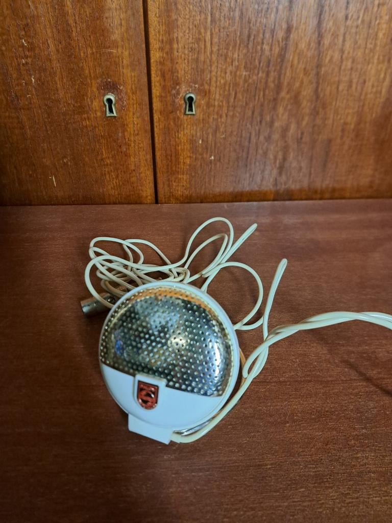 Philips vintage microfoon 1960's, Ophalen of Verzenden