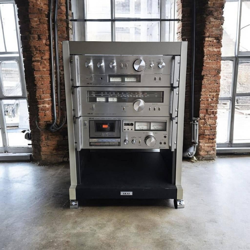 Vintage audio installatie AKAI :  werkend, Ophalen, Akai