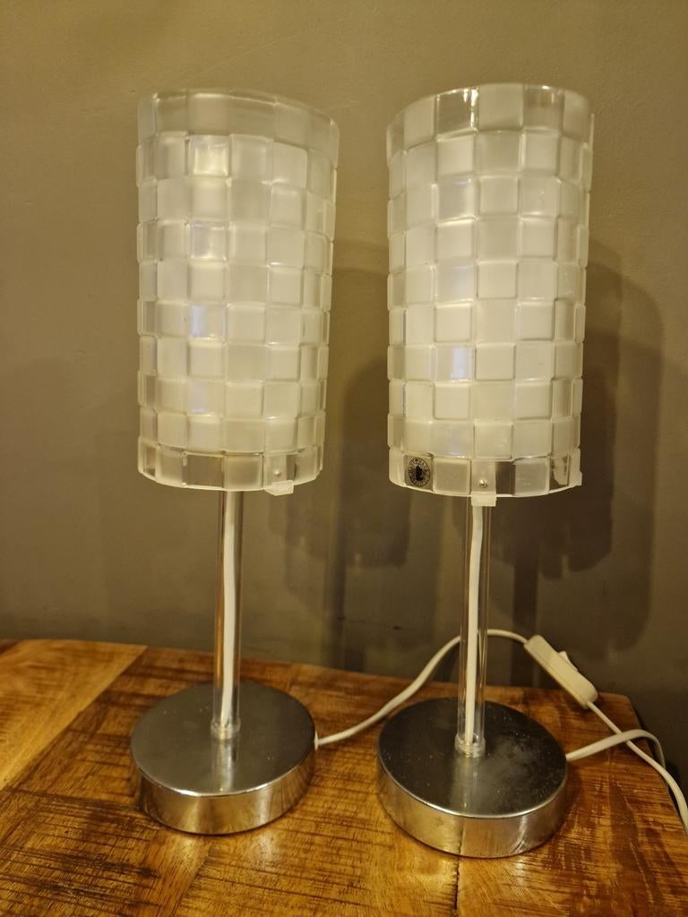 Vintage Ikea schemerlampjes tafellampjes, Ophalen of Verzenden, Minder dan 50 cm