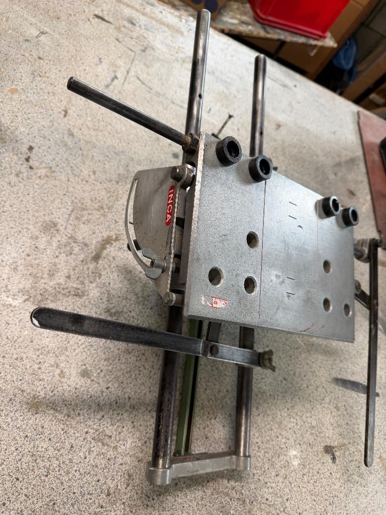 INCA Major langgatboorinrichting, Doe-het-zelf en Verbouw, Gereedschap | Zaagmachines, Gebruikt, 70 mm of meer, Overige typen