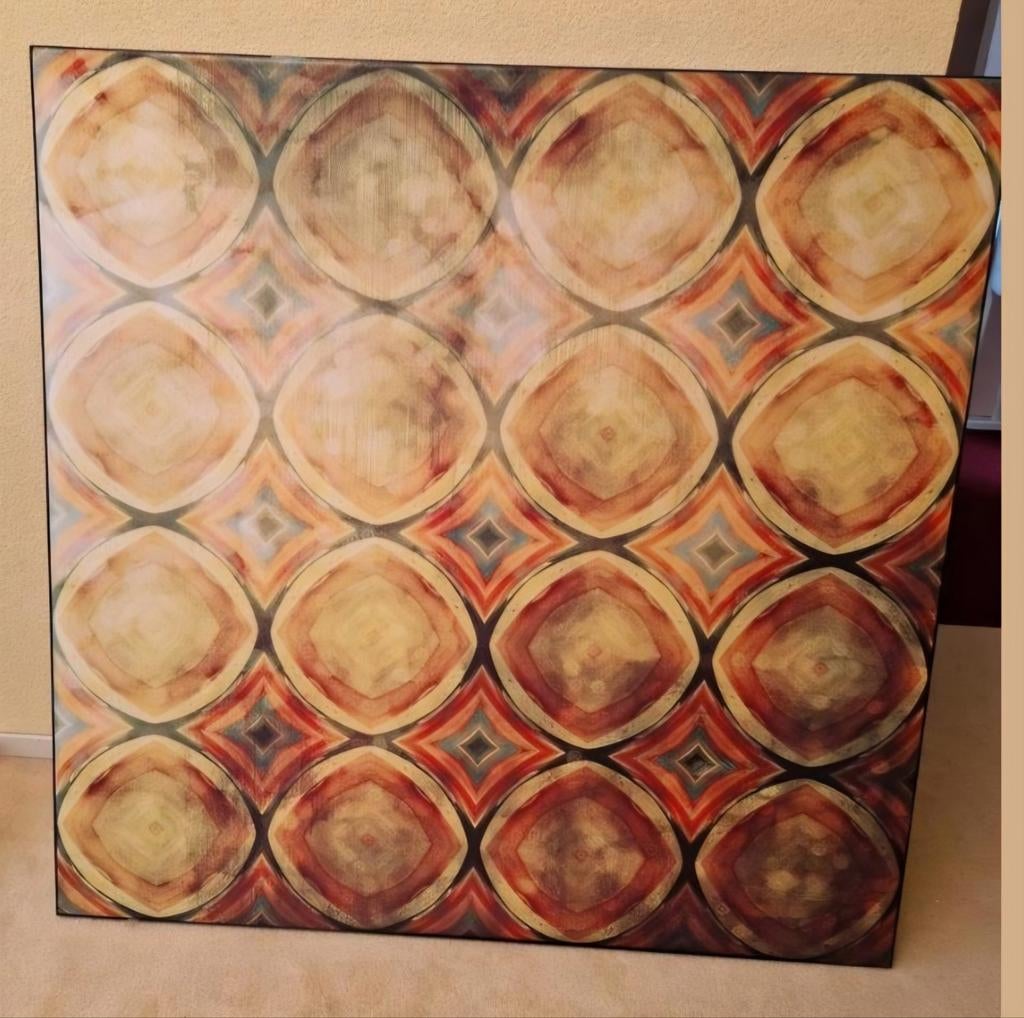 Akoestisch schilderij te koop! 120 bij 120, Ophalen of Verzenden