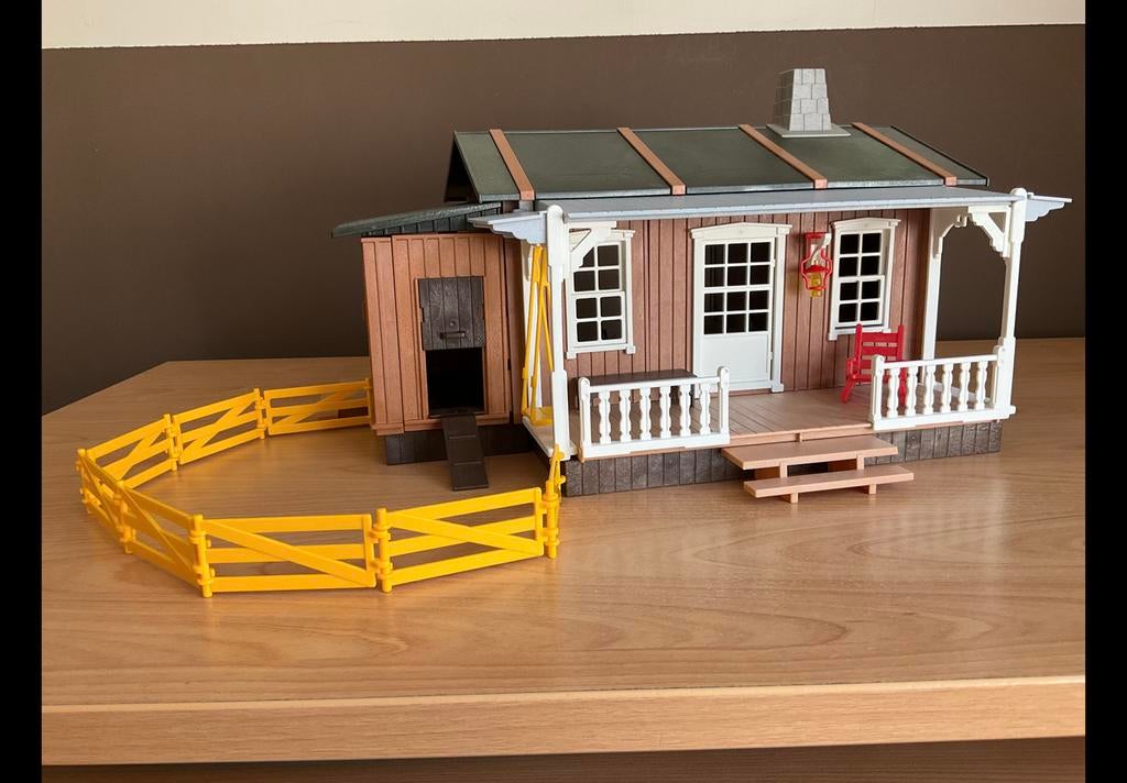 Playmobil Grote Western Boerderij 6410, Kinderen en Baby's, Speelgoed | Playmobil, Ophalen of Verzenden, Zo goed als nieuw