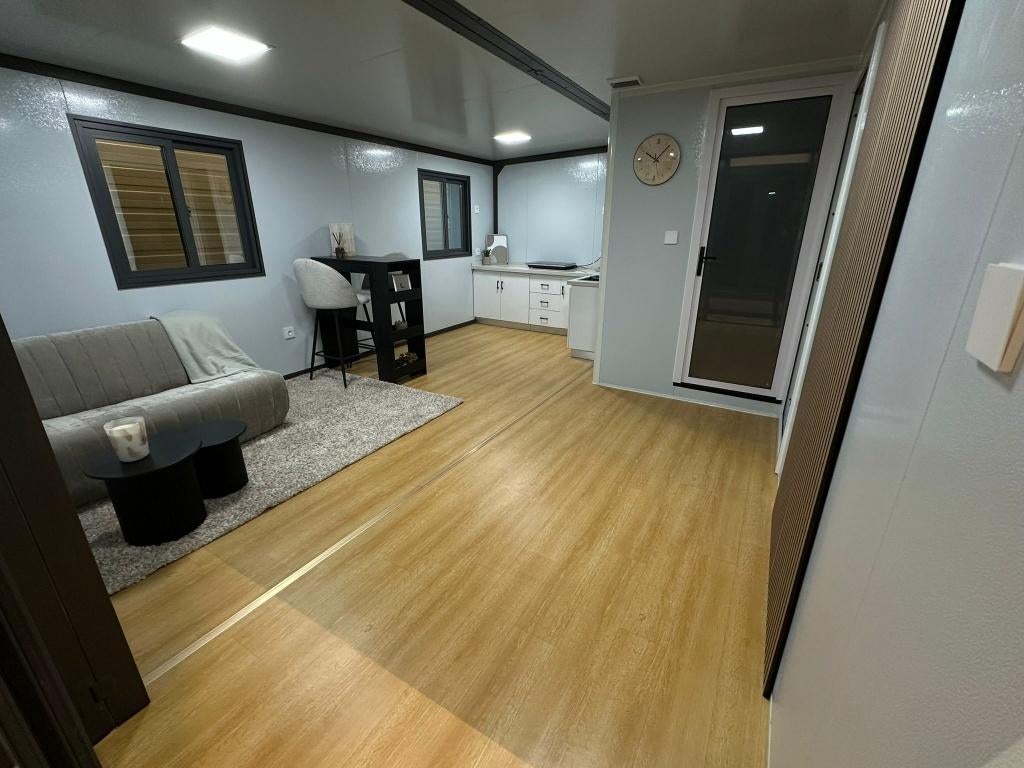 Tiny House, Containerwoning, Noodwoning, Tijdelijk Wonen, Nieuw, Ophalen of Verzenden, 400 cm of meer, Metaal