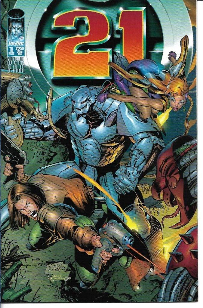 21 #1 - (1996) Image Comics, Eén comic, Amerika, Verzenden, Zo goed als nieuw