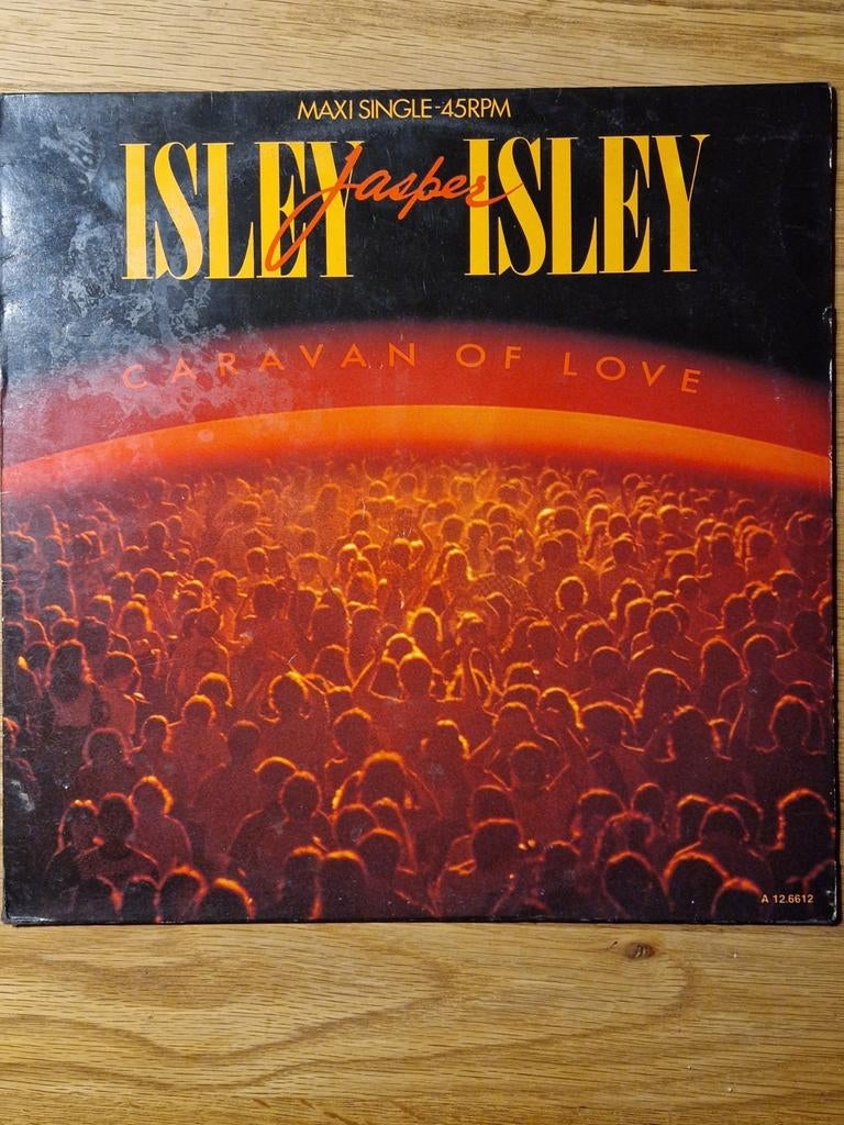 Isley Jesper Isley - Caravan of Love 12 Inch Maxi Single, Ophalen of Verzenden, Gebruikt, 12 inch, R&B