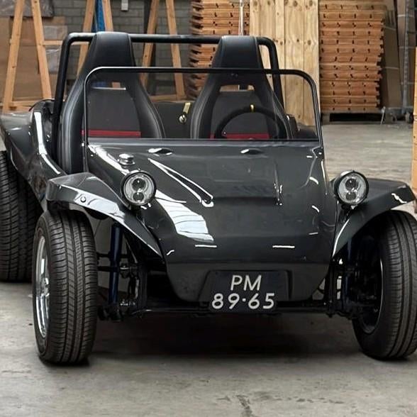 Volkswagen Buggy 1968 ‘zo goed als NIEUW’, Auto's, Cabriolet, Zwart, 550 kg, Geïmporteerd