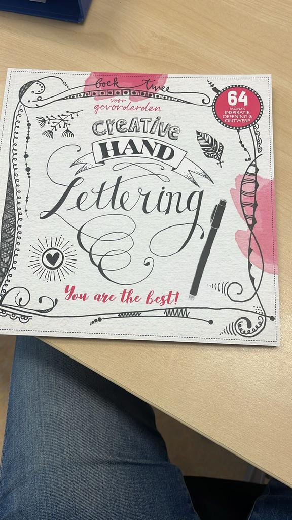 Creative Handlettering Boek - Nieuw!, Ophalen of Verzenden, Nieuw