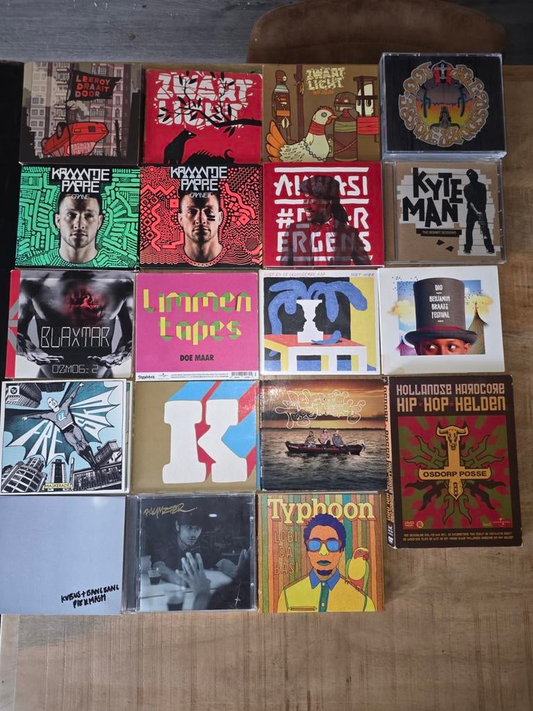 Collectie Nederlandse Hiphop CD's, Cd's en Dvd's, Cd's | Hiphop en Rap, Ophalen of Verzenden, 2000 tot heden, Gebruikt