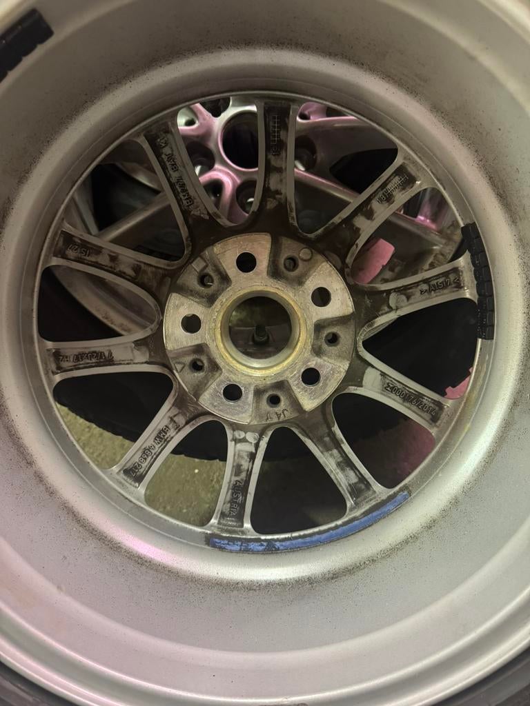 V spoke velgen, Ophalen, Gebruikt, Banden en Velgen, 17 inch