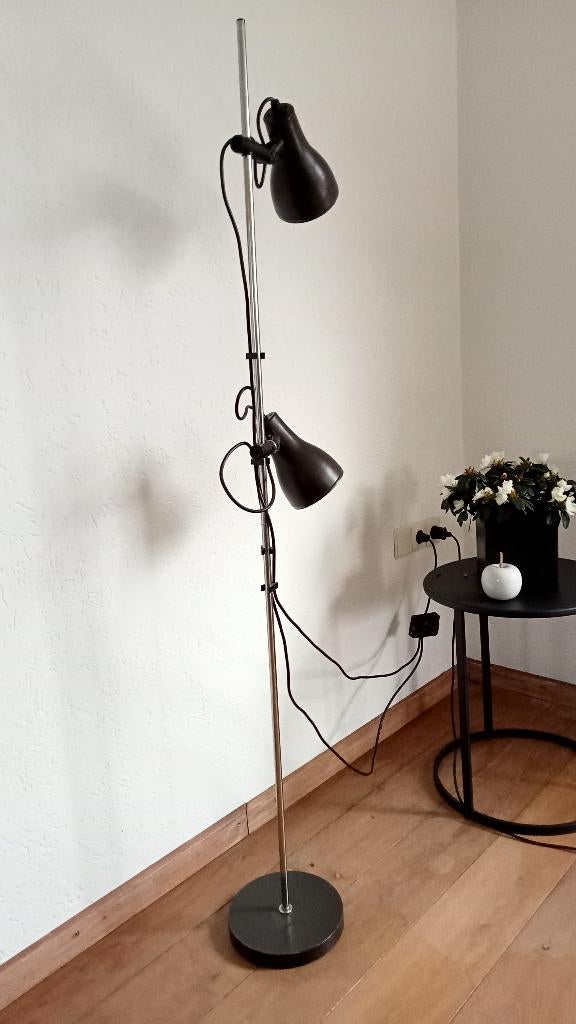 vintage staande schemerlamp, Antiek en Kunst, Ophalen of Verzenden