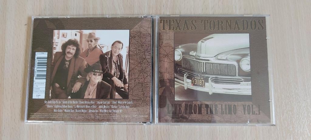 Texas Tornados Live from the Limo Vol 1 CD (Doug Sahm Flaco), Cd's en Dvd's, Ophalen of Verzenden, Zo goed als nieuw