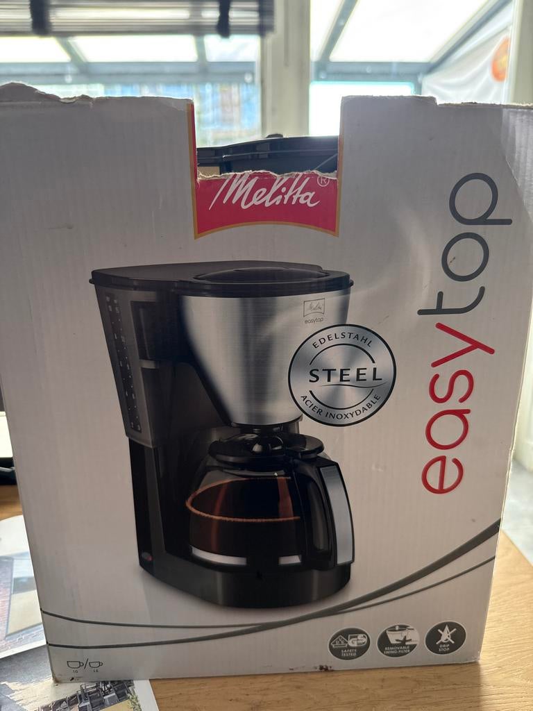 Simpel Melitta Koffiezetapparaat, Witgoed en Apparatuur, Koffiezetapparaten, Ophalen, Gebruikt, Koffiemachine, Gemalen koffie