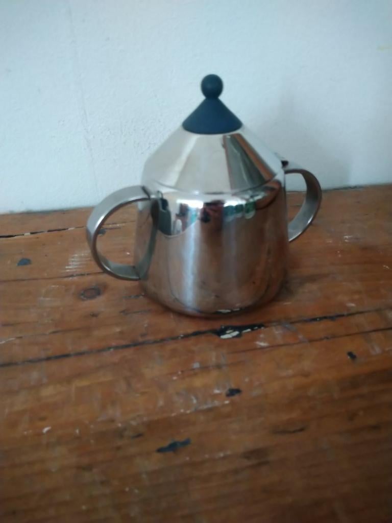 Suikerpot Guido Bergna (?) rvs, Ophalen of Verzenden, Overige stijlen, Overige typen