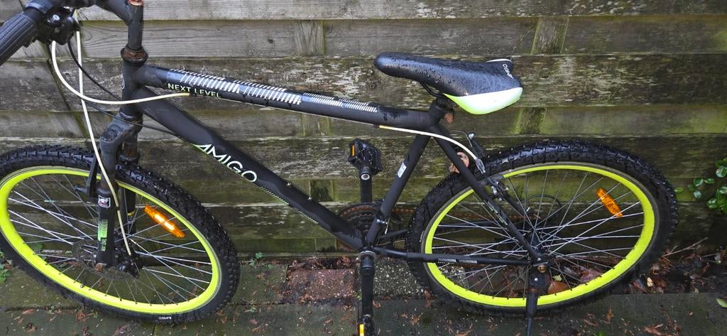 Amigo mountainbike  Mankeert niks aan, Ophalen of Verzenden, Aluminium, 24 inch of meer