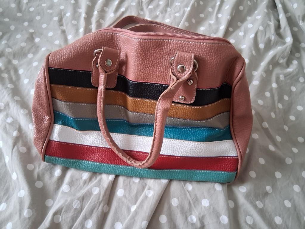 Tas met twee hengsels en schouderriem, Ophalen of Verzenden