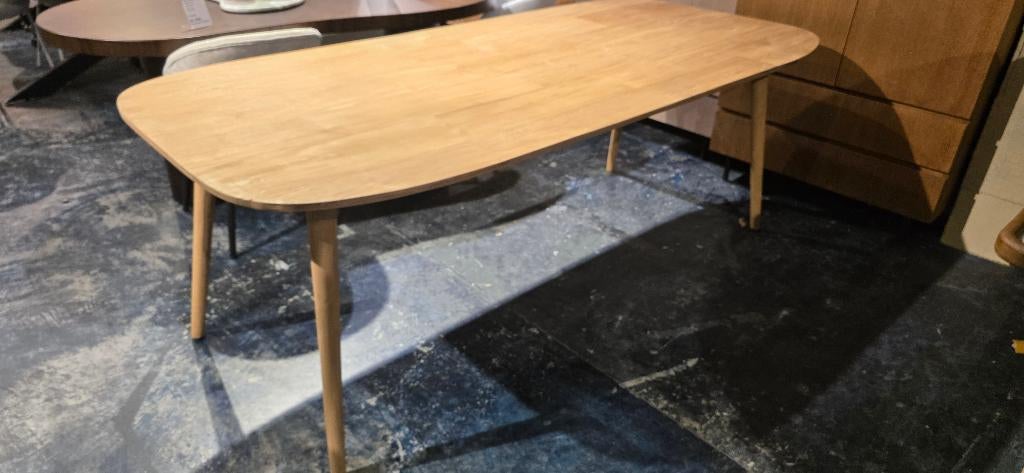 Eettafel Teakhout – 220cm Showmodel KORTING !, Bornsestraat 31, Teakhout, 200 cm of meer, Zo goed als nieuw