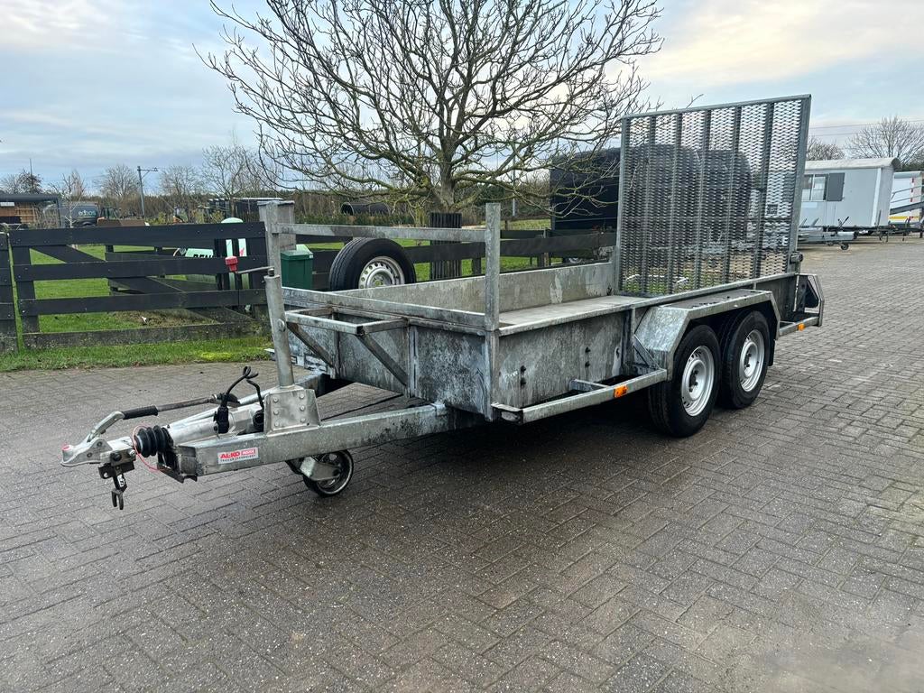 2022 Peters machinetransporter 3500kg, Ophalen, Zo goed als nieuw