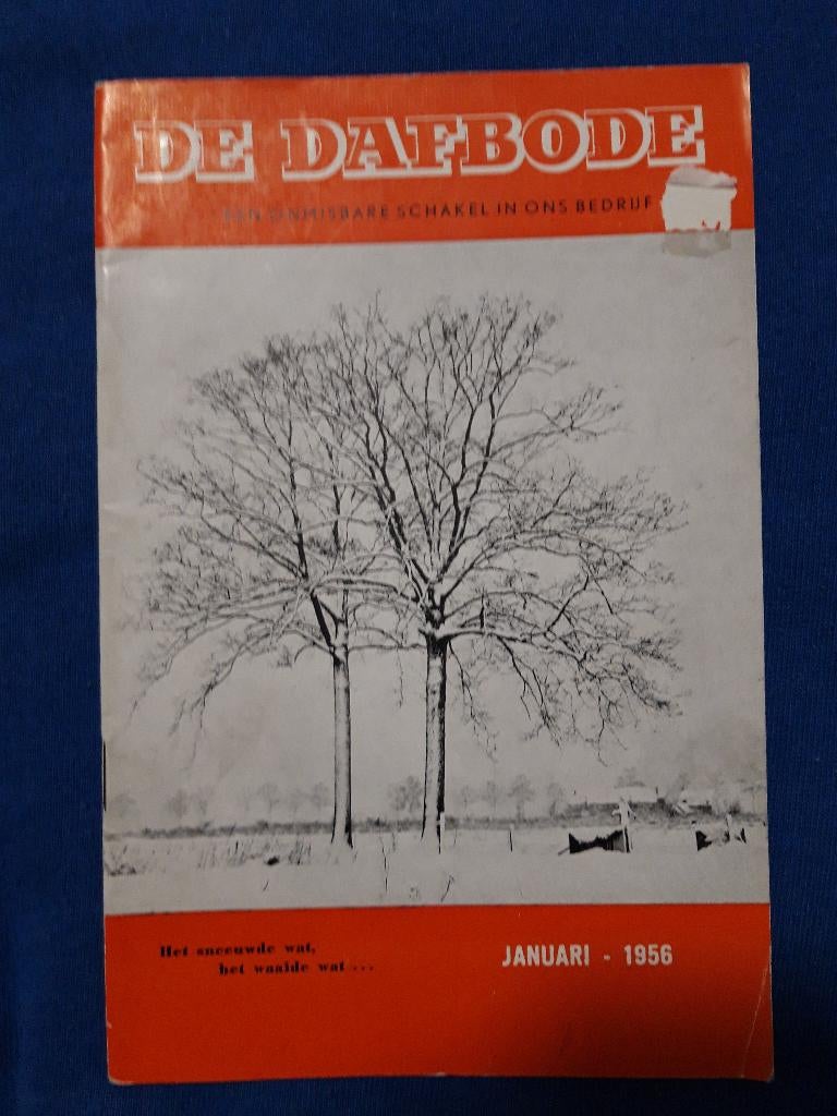 De DAFBode 1956 - losse nummers, Boeken, Ophalen of Verzenden, Zo goed als nieuw, Overige merken, DAF