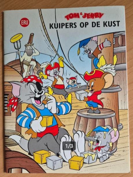 Stripboek Tom en Jerry Kuipers op de kust - Eru smeerkaas, Eén stripboek, Verzenden, Nieuw