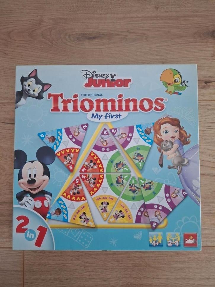 Triominos Disney Junior, Ophalen of Verzenden, Gebruikt, Goliath