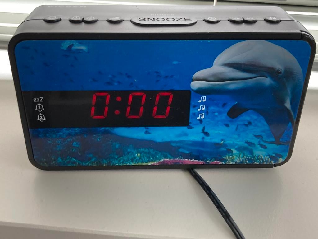 Kinder wekker, Ophalen of Verzenden, Gebruikt, Digitaal