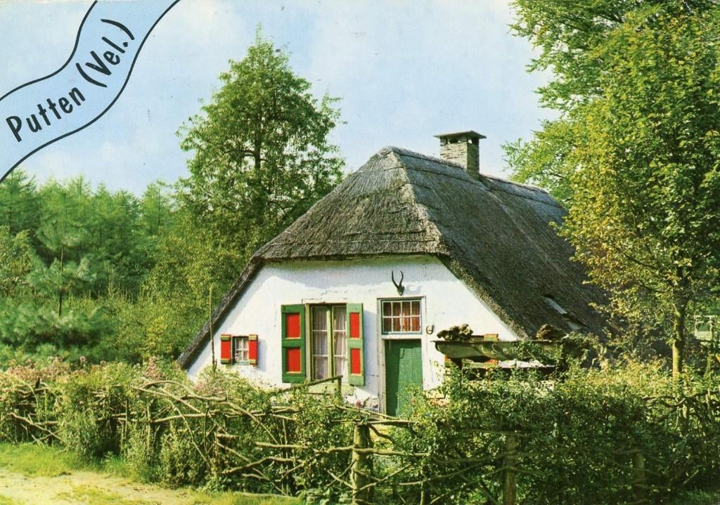 PUTTEN Lemen Huis (Blauwe Wimpel), Verzamelen, Verzenden, 1960 tot 1980, Gelopen, Gelderland