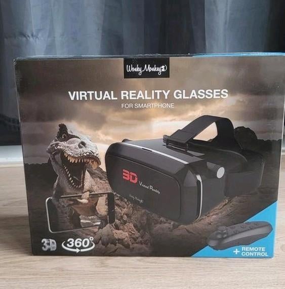 Wonky Monkey VR-bril voor Smartphones - Nieuw!, Ophalen of Verzenden, Zo goed als nieuw, VR-bril, Telefoon