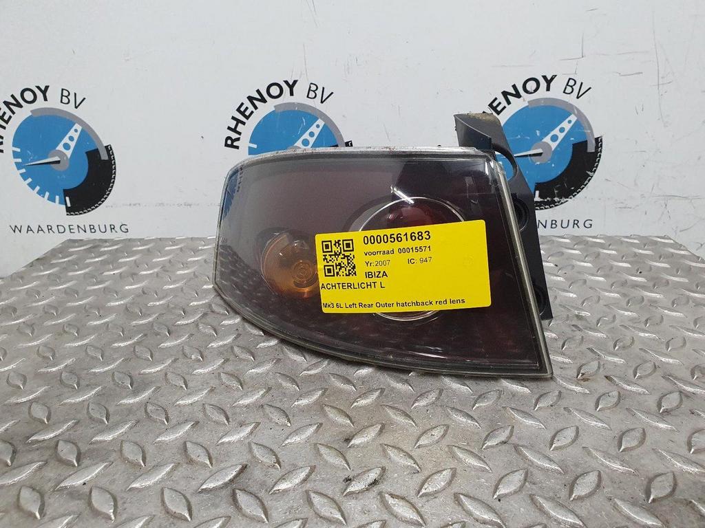 SEAT IBIZA 1.4-16V Trendstyle SPORT ACHTERLICHT L 2007, Gebruikt, -, -, Ophalen of Verzenden