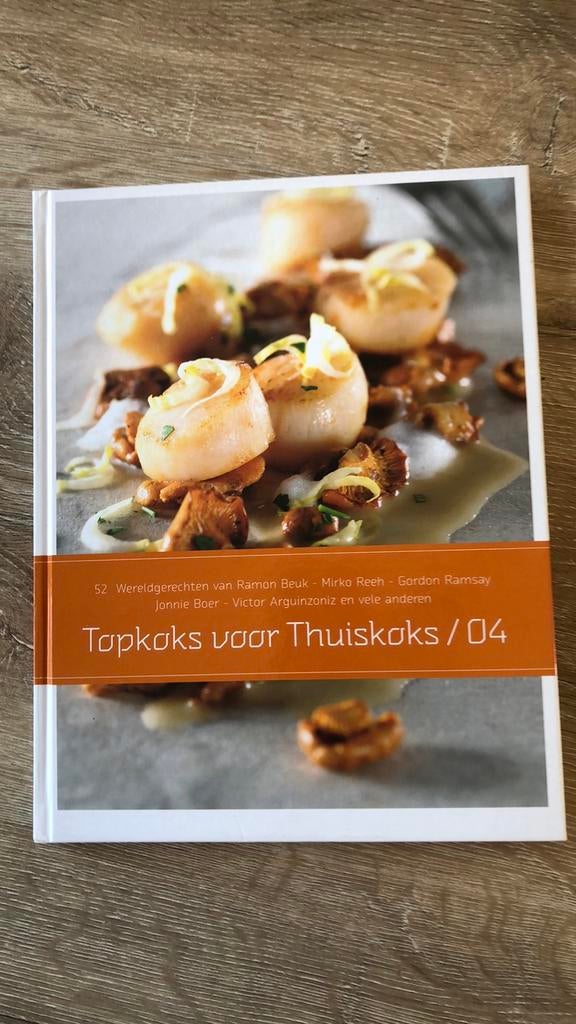 Topkoks voor Thuiskoks. Deel 4., Hoofdgerechten, Gezond koken, Overige gebieden, Ophalen
