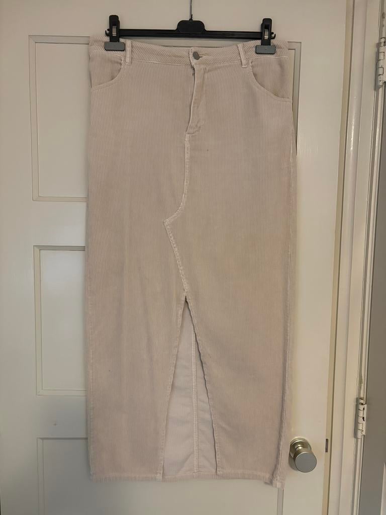 Lange rok van Zara, Maat 38/40 (M), Beige, Ophalen of Verzenden, Zo goed als nieuw