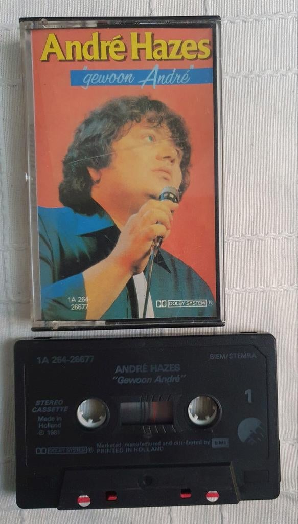 Cassettebandje André - Gewoon André, Verzenden, Nederlandstalig, 1 bandje, Voorbespeeld